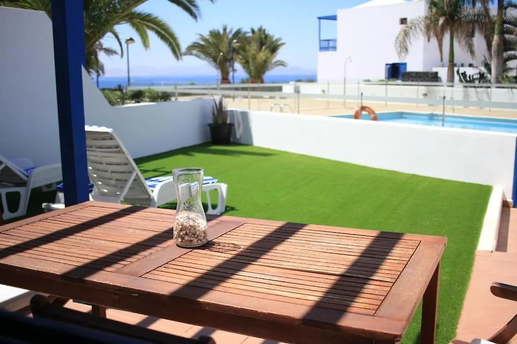Duplex Con Piscina En 1ª Linea De Mar. Super Vistas Apartment Playa Blanca  Spain