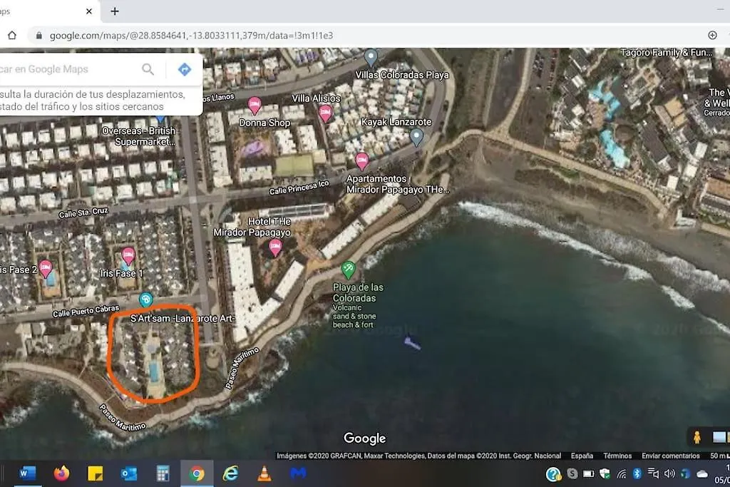 Duplex Con Piscina En 1ª Linea De Mar. Super Vistas Apartment Playa Blanca